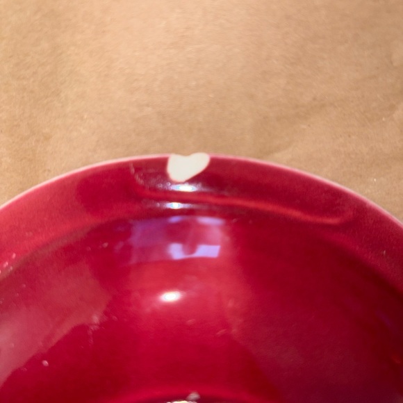 Homer Laughlin (Pre-Fiesta) 1930s - 1940s Red Ceramic Cup and Saucer/Ashtray Set - Picture 9 of 16